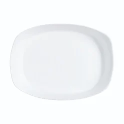 Plat de cuisson blanc 30 x 22 cm Smart Cuisine Carine