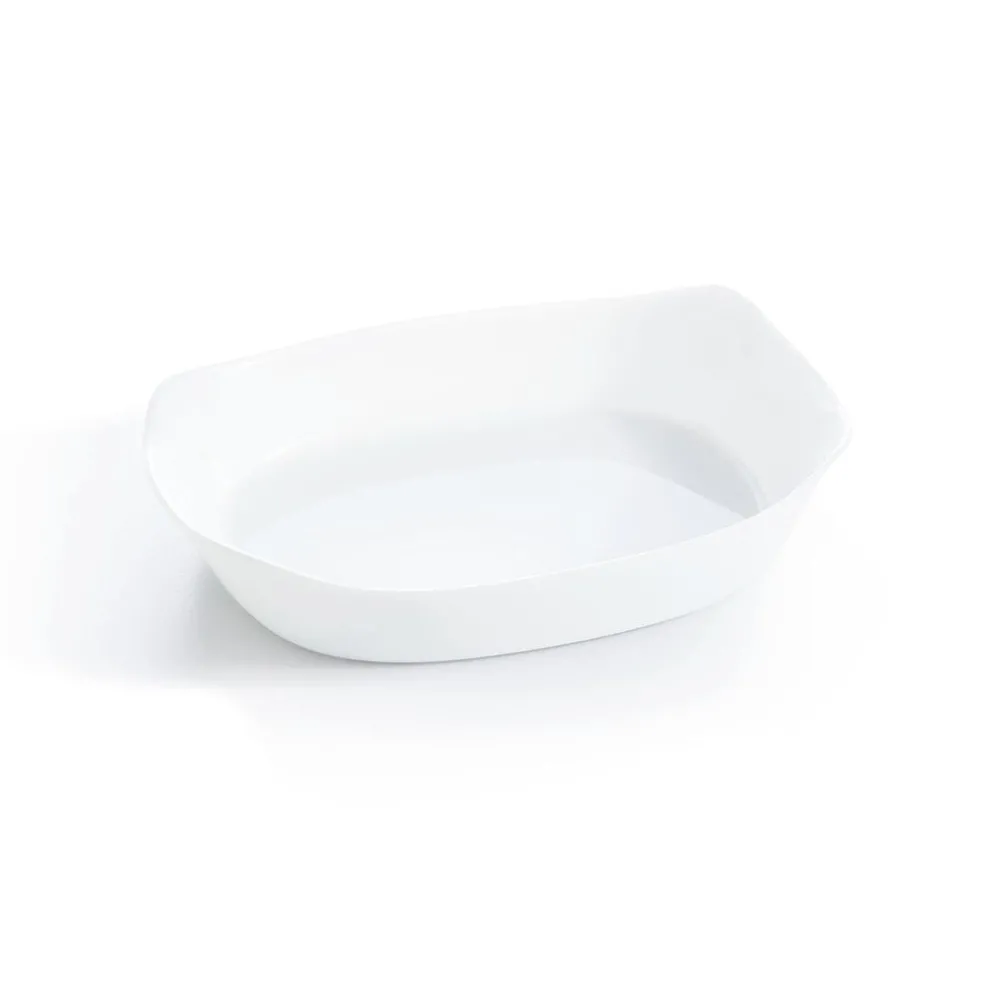 Plat de cuisson blanc 30 x 22 cm Smart Cuisine Carine