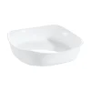Plat de cuisson blanc 29 x 29 cm Smart Cuisine Carine