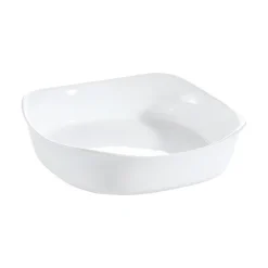 Plat de cuisson blanc 29 x 29 cm Smart Cuisine Carine