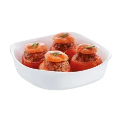 Plat de cuisson blanc 29 x 29 cm Smart Cuisine Carine