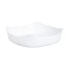 Plat de cuisson blanc 26 x 26 cm Smart Cuisine Carine