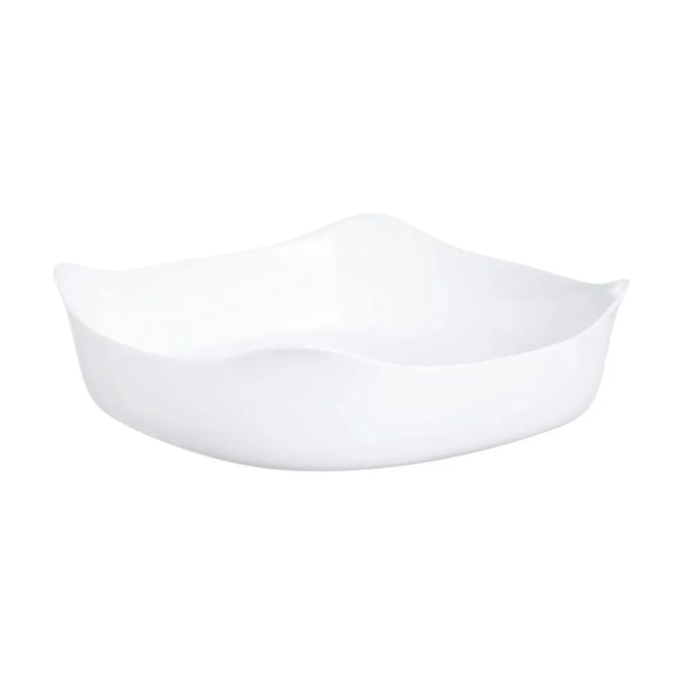 Plat de cuisson blanc 26 x 26 cm Smart Cuisine Carine