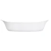 Plat de cuisson blanc 38,1 x 24 cm Smart Cuisine Carine