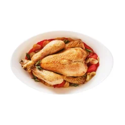 Plat de cuisson blanc 38,1 x 24 cm Smart Cuisine Carine