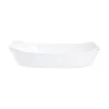 Plat de cuisson blanc 34 x 25 cm Smart Cuisine Wavy