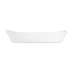 Plat de cuisson blanc 34 x 25 cm Smart Cuisine Wavy