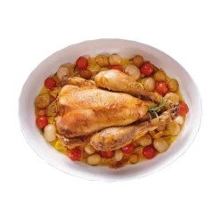 Plat de cuisson blanc 36,9 x 28,6 cm Smart Cuisine Trianon