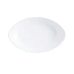 Plat de cuisson blanc 25 x 15,8 cm Smart Cuisine Carine