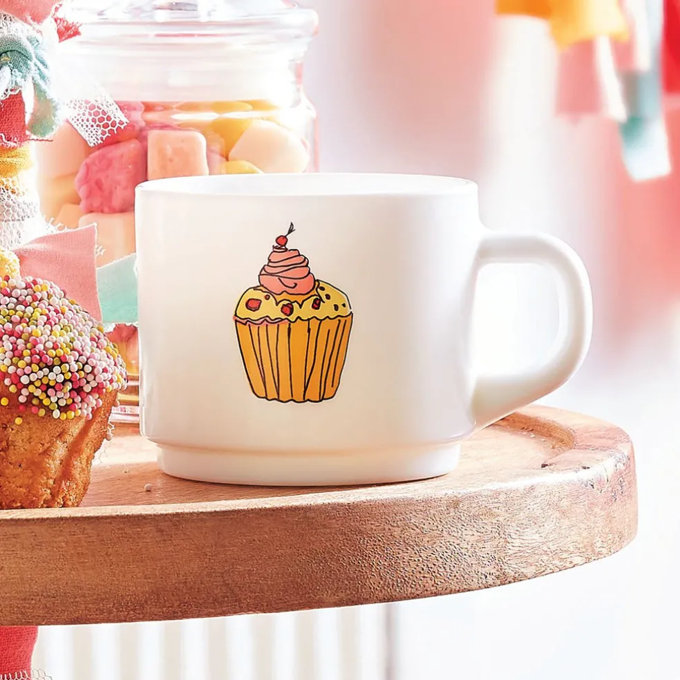 Tasse 22 cl Cupcake Pop Gourmandise