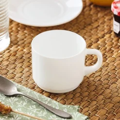 Tasse blanche 22 cl Empilable