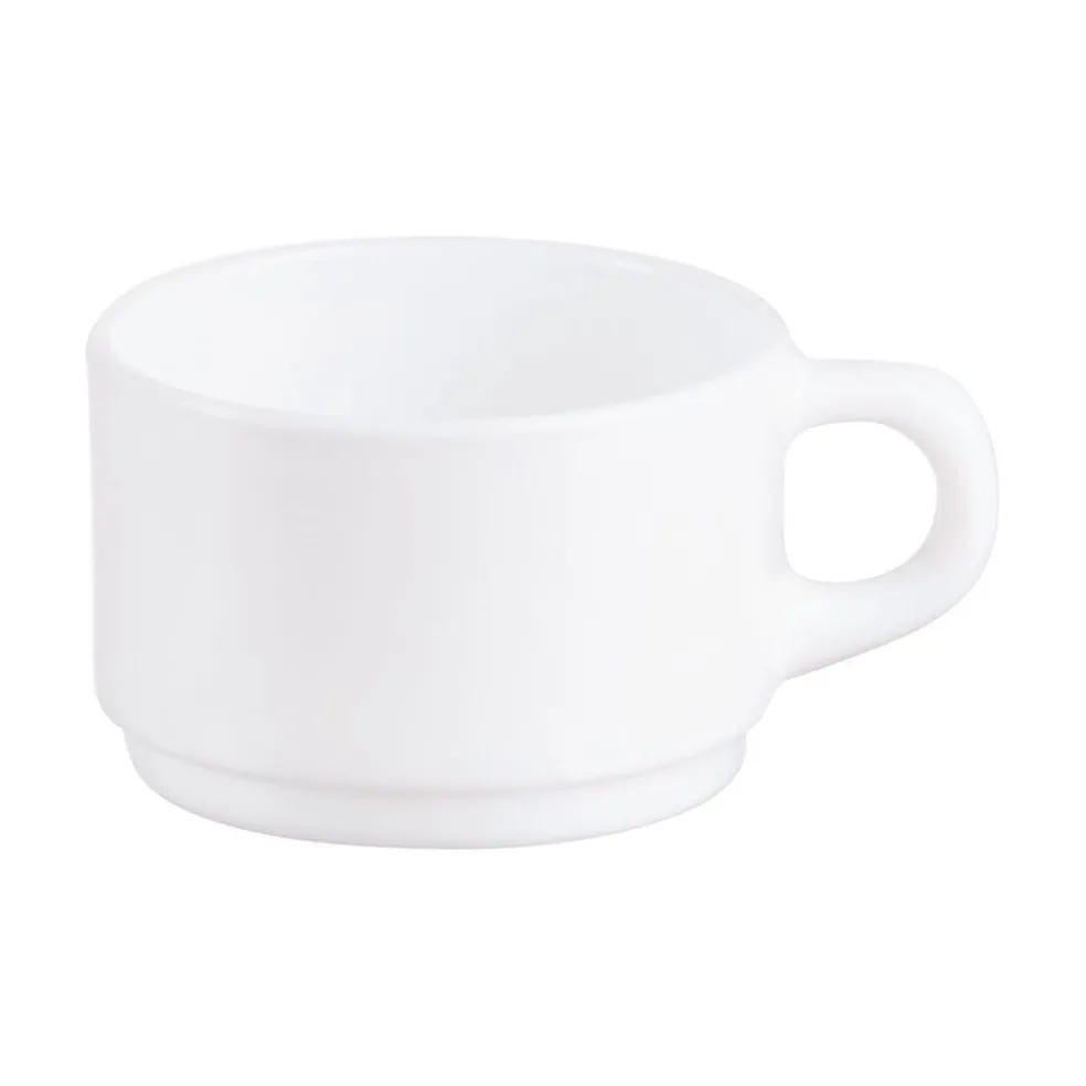 Tasse blanche 14 cl Empilable