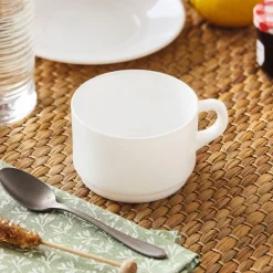 Tasse blanche 28 cl Empilable