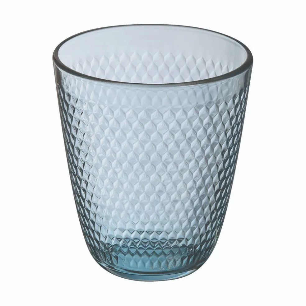 Verre bleu 31 cl Pampille Color